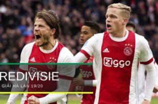 Bảng xếp hạng Eredivisie (Hà Lan) mới nhất, đầy đủ nhất