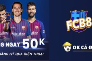 FCB8 tặng 50k