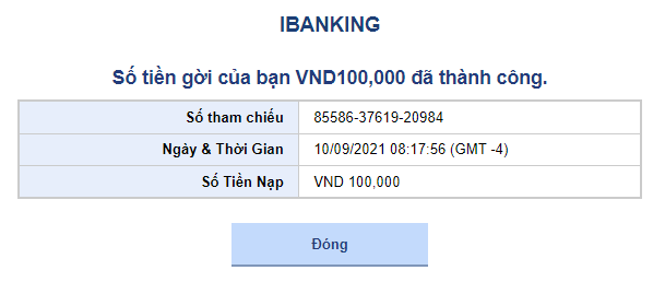 nạp rút tiền SBOTOP 10