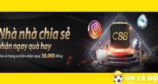 Chia sẻ C88bet nhận thưởng ngay