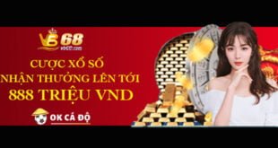 Cược xổ số VB68 nhận thưởng