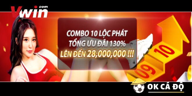 Vwin thưởng Combo Lộc Phát cho thành viên