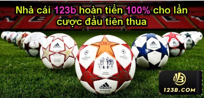 Nhà cái 123b hoàn tiền 100% cho lần cược đầu tiên thua