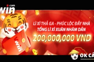 Vwin lì xì thả ga cho thành viên