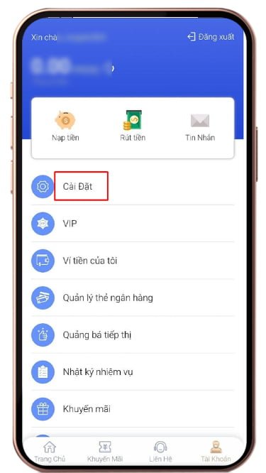 mật khẩu rút tiền 2