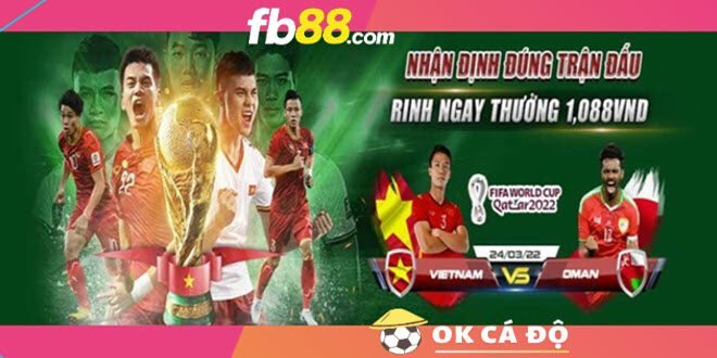 FB88 tang 1088VND khi thanh vien nhan dinh dung tran dau