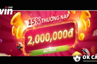 VWIN thưởng thêm 15% mỗi ngày