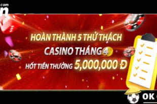 VWIN thử thách casino tháng 4