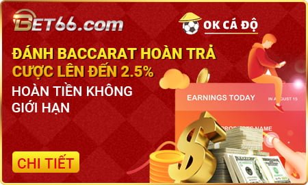 Bet66 hoàn tiền không giới hạn