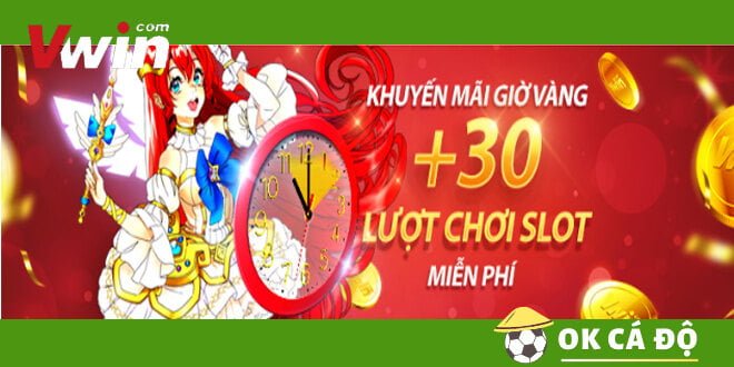 VWIN Thưởng vòng quay miễn phí tháng 7