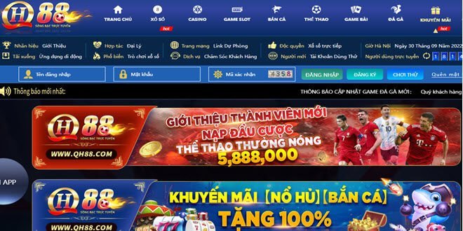 Top 5 khuyen mai nap nha cai QH88